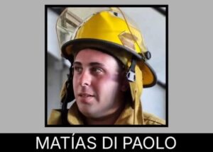 DOLOR POR EL FALLECIMIENTO DE BOMBERO VOLUNTARIO EN SERVICIO