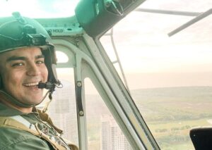 ORGULLO MERCEDINO: NICOLÁS PERRUELO CLAVE EN LUCHA CONTRA INCENDIOS PATAGONICOS