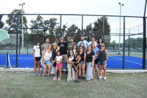 INAUGURARON LA NUEVA CANCHA DE PADEL MUNICIPAL EN EL CEMUADRA