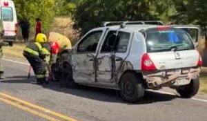 RUTA 41: CHOCAN CAMIÓN Y AUTOMÓVIL ENTRE NAVARRO Y LOBOS