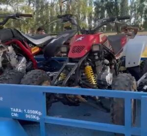 LUJÁN: NIÑO DE 10 AÑOS CORRÍA CARRERAS DE CUATRICICLOS EN ACCESO OESTE