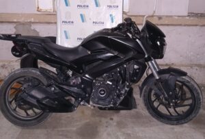 RECUPERAN MOTO ROBADA EN OPERATIVO DE CONTROL EN ZONA OESTE DE MERCEDES