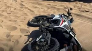 MUERE JOVEN EN FUERTE CAÍDA DE SU MOTO EN LOS MÉDANOS DE VILLA GESELL