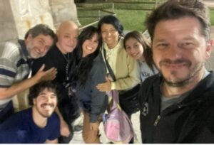 MERCEDES SE PREPARA PARA VIVIR «LA PASIÓN» EN EL ATRIO DE LA CATEDRAL