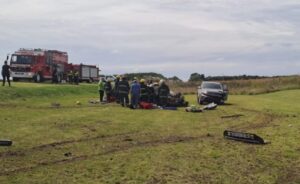 UN MENOR DE 14 AÑOS AL VOLANTE EN EL TRIPLE CHOQUE FATAL DE RUTA 30
