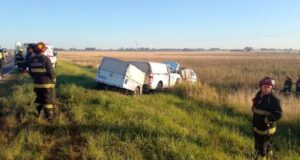 TRAGEDIA EN RUTA 33: TRES PERSONAS FALLECIDAS EN UN CHOQUE FRONTAL
