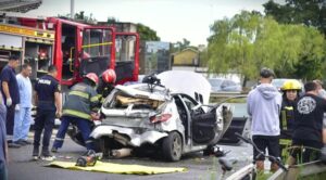 SINIESTRO VIAL EN CAMPANA: MUJER FALLECIDA Y OTRA EN ESTADO CRÍTICO