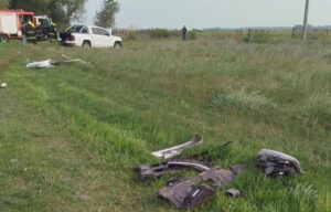 CHOQUE POR ALCANCE EN RUTA 41: UNA CAMIONETA IMPACTÓ CONTRA UN CAMIÓN