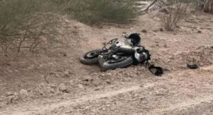 MURIÓ UN MOTOCICLISTA MERCEDINO EN RUTA 40 EN SAN JUAN